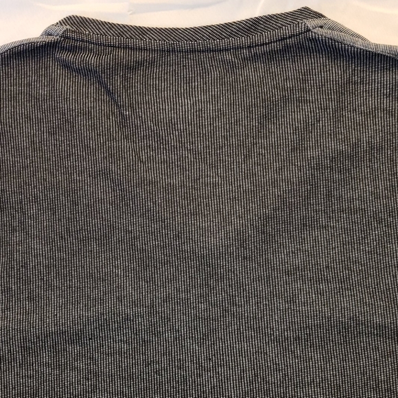 Alfani long-sleeve V-neck tee black gray - Picture 13 of 16